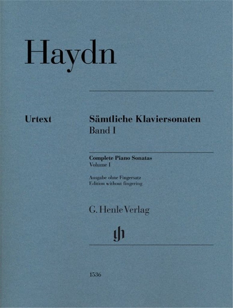 Complete Piano Sonatas Volume I w/o fg pb.